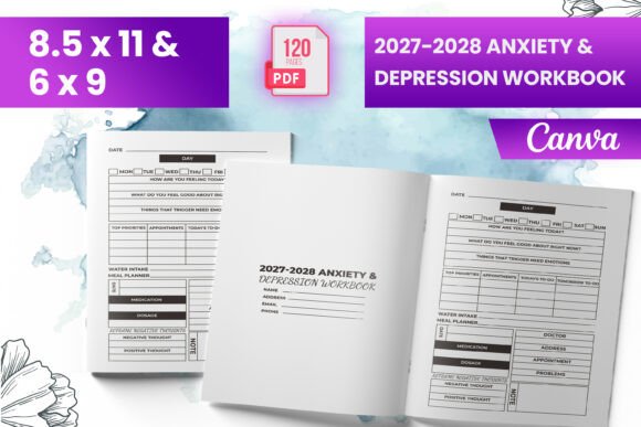 2027-2028 Anxiety Depression Workbook