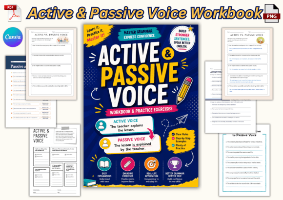 Active Passive Voice Workbook