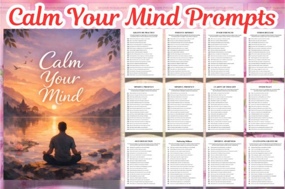 Calm Your Mind Prompts: A Guide to Finding Inner Peace Through Mindful Journaling
