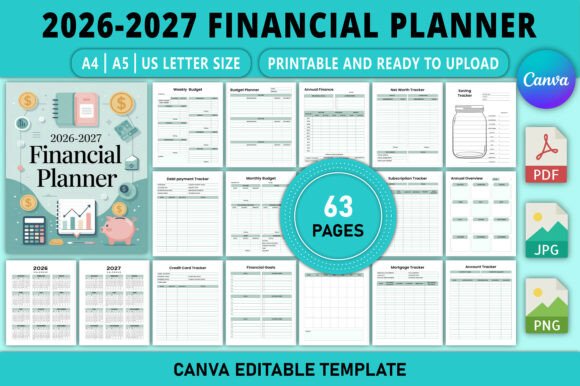 Editable 2026-2027 Financial Planner