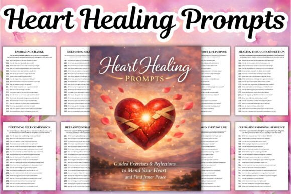 Heart Healing Prompts: A Journey to Emotional Wellness and Self-Discovery