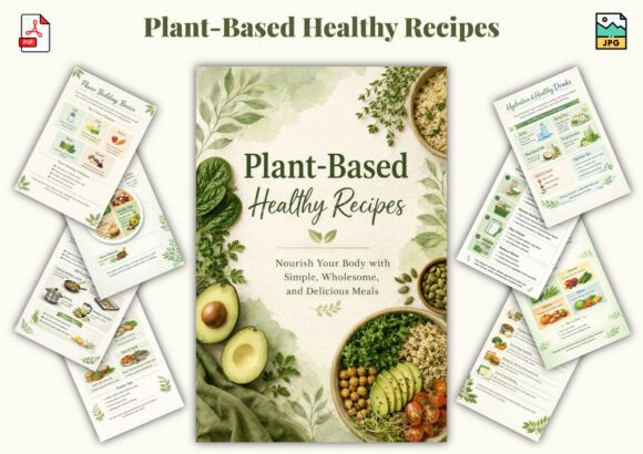 🌿 Plant-Based Healthy Recipes 🍃 Nourish Your Body with Simple, Wholesome Meals