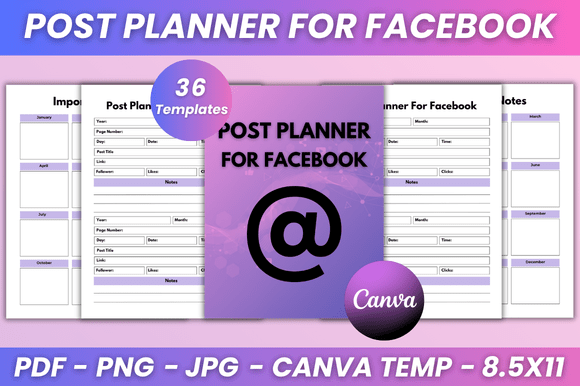 Post Planner for Facebook Kdp Interior