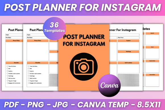 Post Planner for Instagram Kdp Interior: A Game-Changer for Content Creators and Entrepreneurs