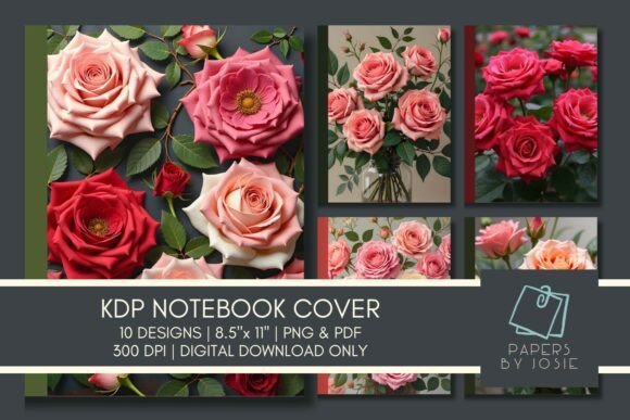 Roses KDP Notebook Cover: A Practical Guide for Content Creators