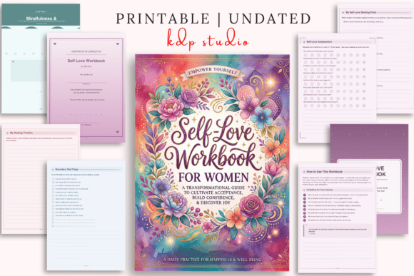 Self-Love Workbook for Women: Empower Your Journey to Inner Peace and Confidence