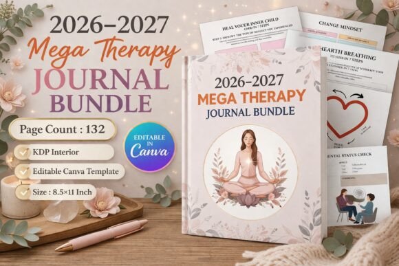 The 2026–2027 Mega Therapy Journal Bundle: A Comprehensive Tool for Mental Wellness and Personal Growth