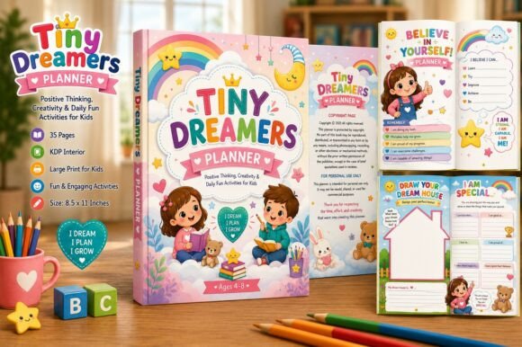 Tiny Dreamers Planner: A Magical Tool for Nurturing Young Minds