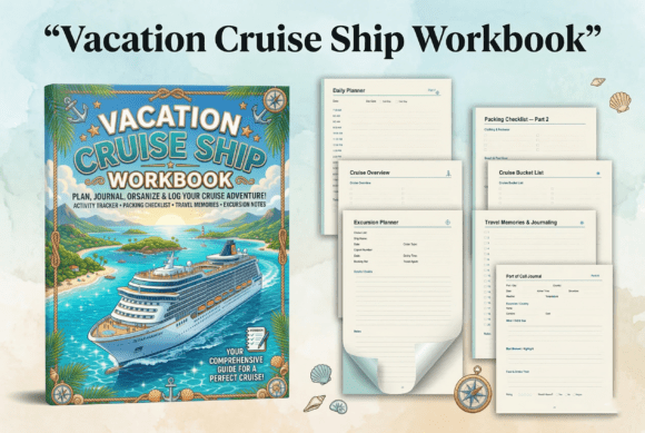 Vacation Cruise Ship Workbook